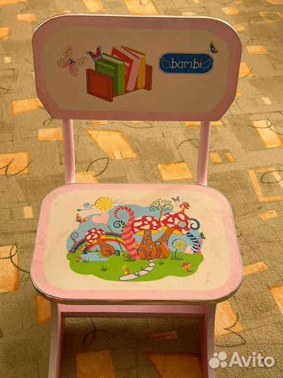 Детский стол и стул для школьника