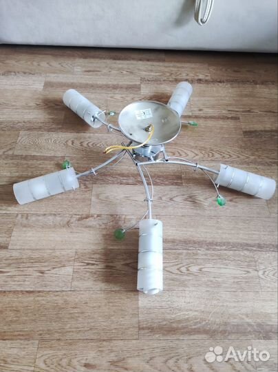 Люстра потолочная подвесная бу