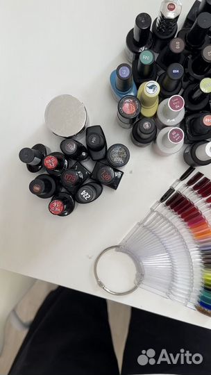 Гель лаки для маникюра набор бу