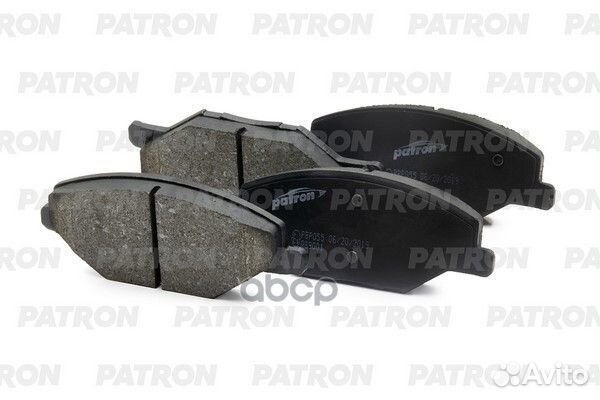 Колодки тормозные дисковые PBP055 patron