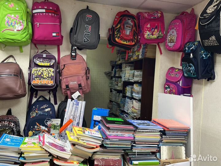 Канцтовары учебники тетради портфели для школы