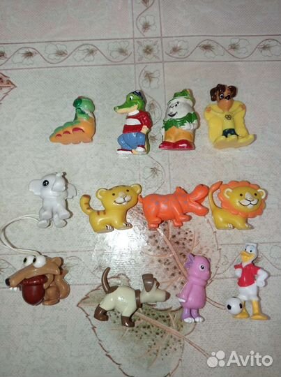 Игрушки из киндера, новые