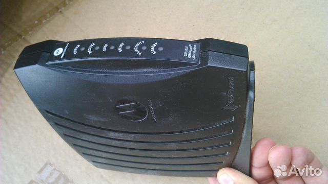 Модем кабельный motorola SB5101E