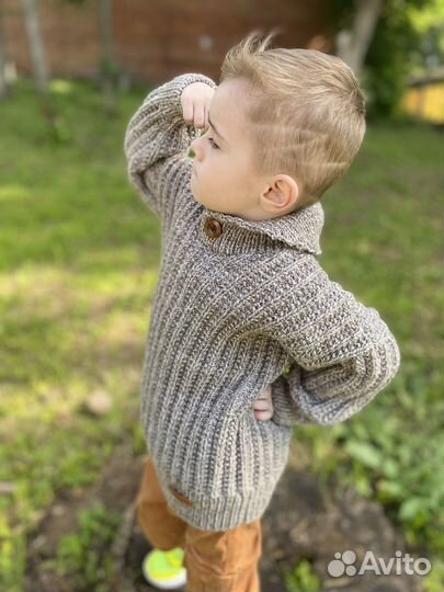 Свитер вязаный детский 166-122