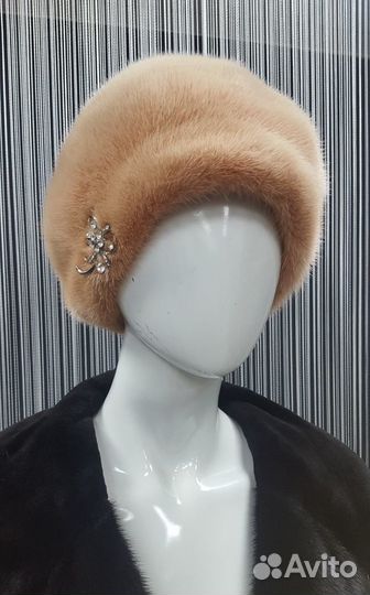 Берет норковый новый шн-65