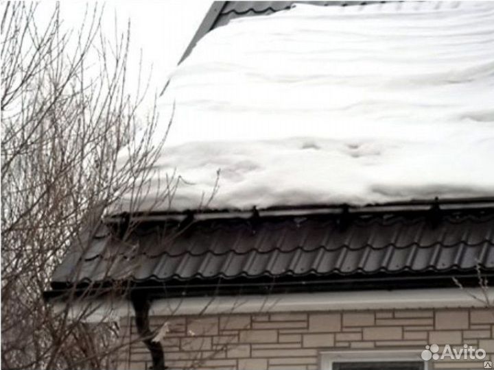 Снегозадержатели круг 1 метр (2 опоры)