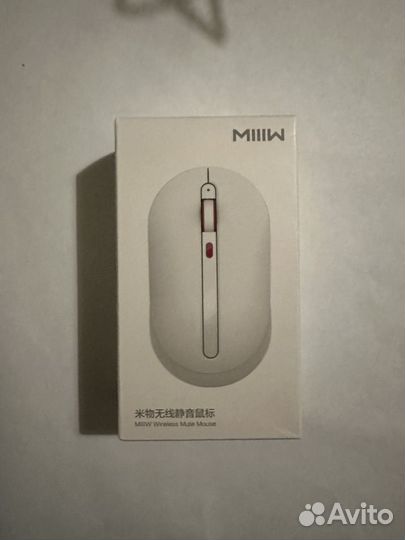 Беспроводная мышь Xiaomi miiiw Wireless Белый