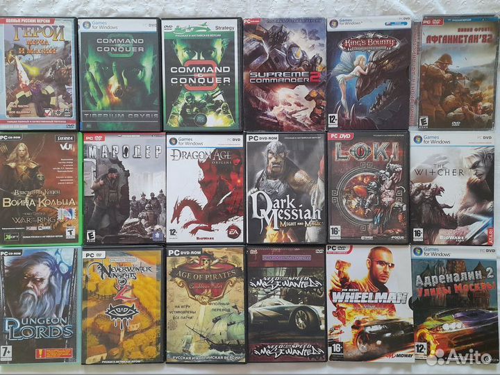 Старые игры в dvdbox