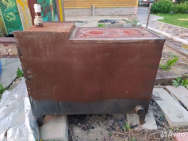 Твердотопливный котел б/у