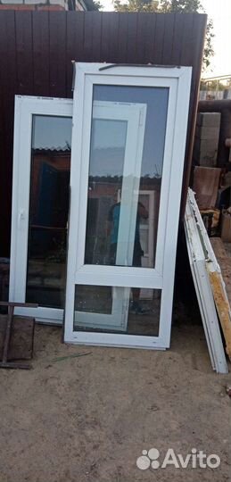 Балконные двери и окна бу