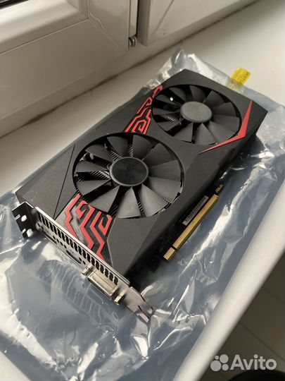 Видеокарта asus rx 570