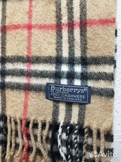 Ретро шарф Burberry's 90-ые