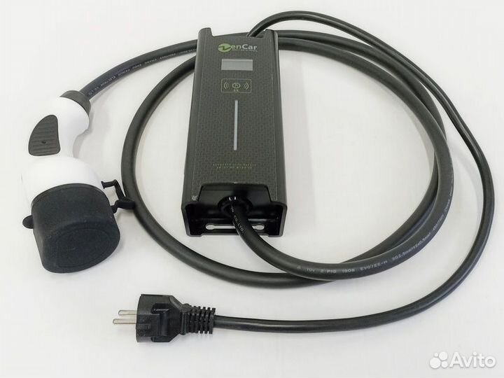 Зарядное устройство Zencar Type2/ 16А/ 2.5 метров