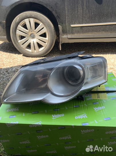 Фары (оригинал) volkswagen passat b6