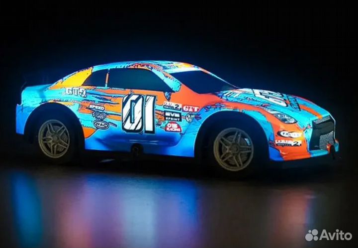 Машинка на радиоуправлении детская гоночная