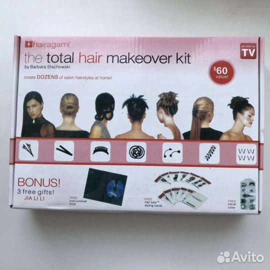 Заколки, набор 