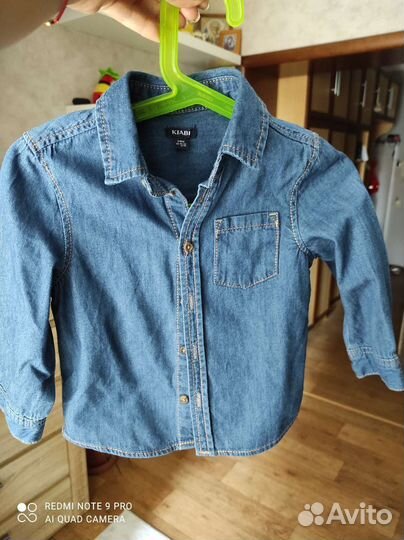 Джинсовая рубашка