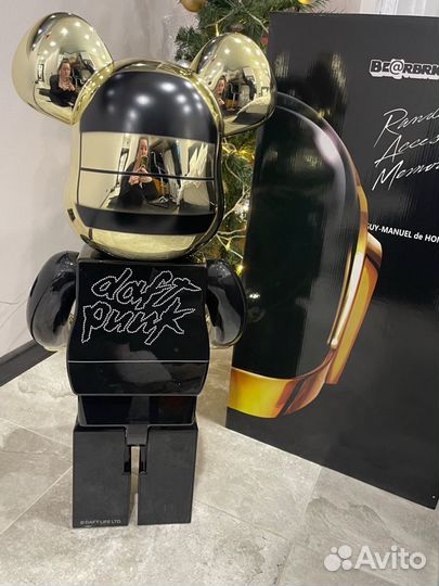 Мишка Bearbrick 70 см daft punk