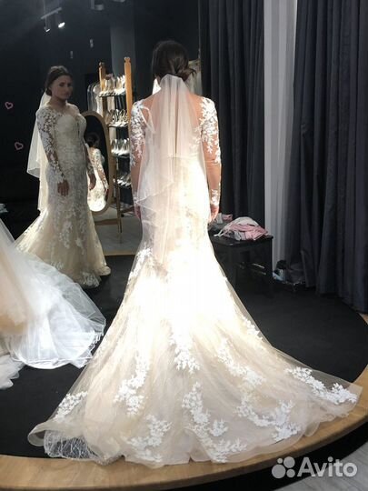 Свадебное платье «Мери трюфель»