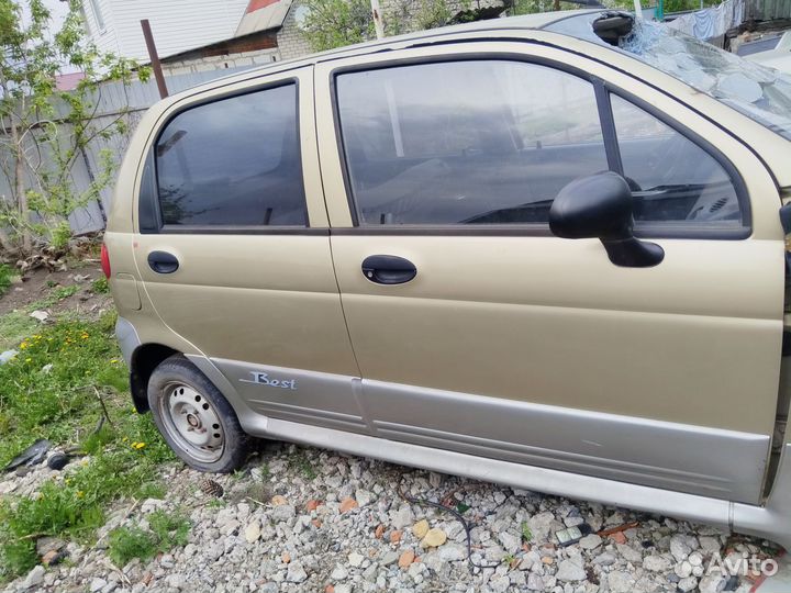 Двери daewoo matiz
