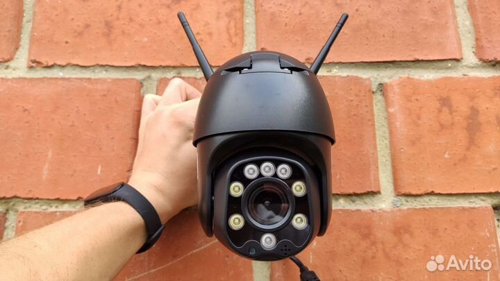 Камера видеонаблюдения уличная поворотная WiFi