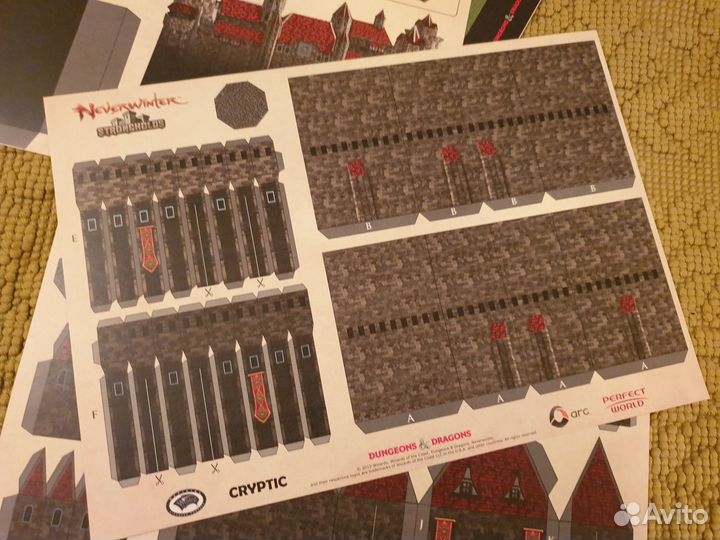 Бумажный конструктор Neverwinter: Strongholds