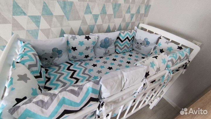 Комплект подушек-бортиков