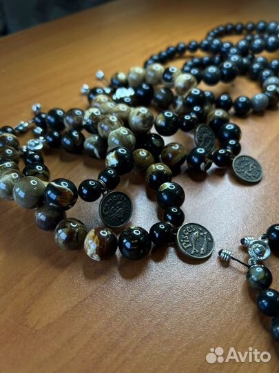 Янтарные чётки и браслеты оптом