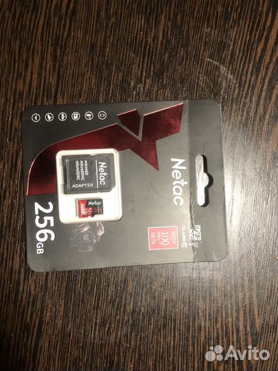 Карта памяти Netac microsdxc 256 гб Class 10