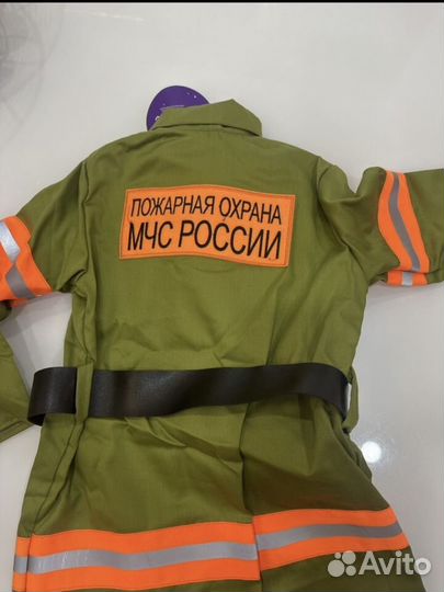 Костюм новогодний пожарного