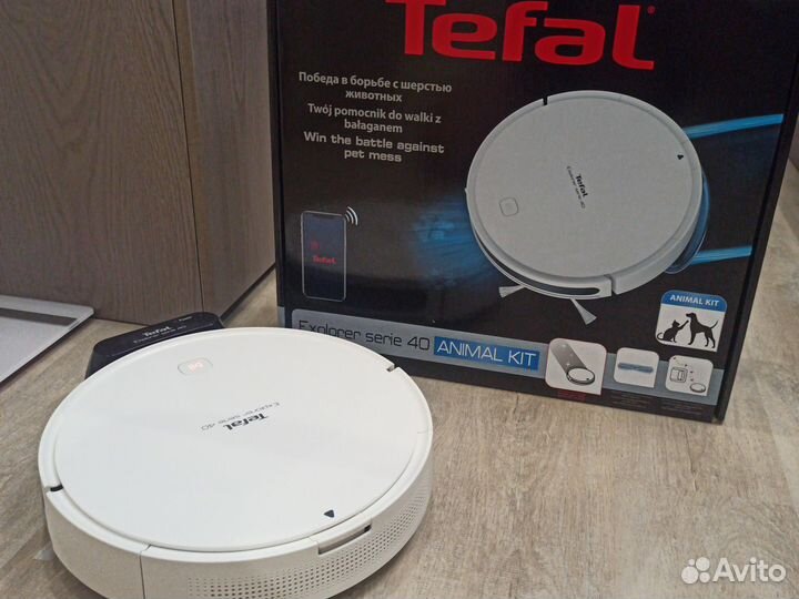 Робот пылесос tefal explorer serie 40