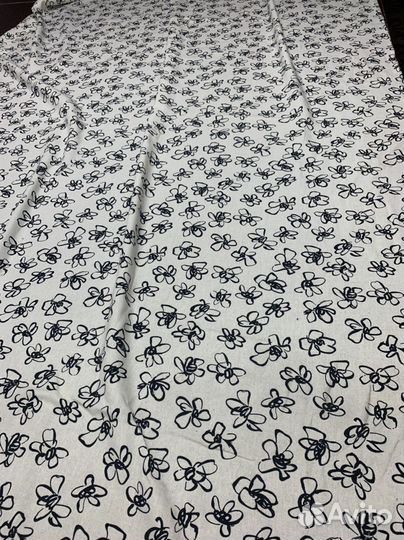 Ткань вискоза/лён