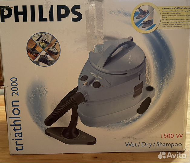 Моющий пылесос Philips Triathlon 2000