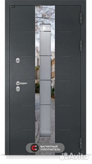 Входная дверь в дом с терморазрывом