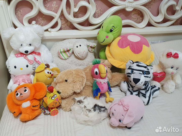 Мягкие игрушки пакетом