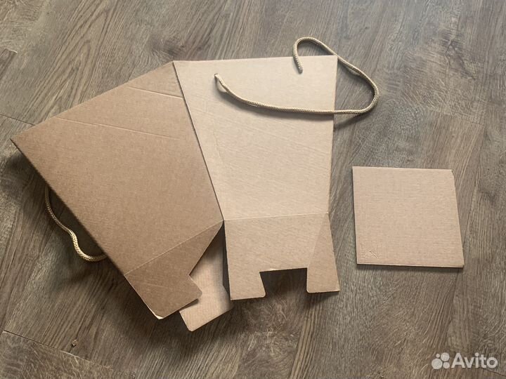 Коробки для букетов крафт