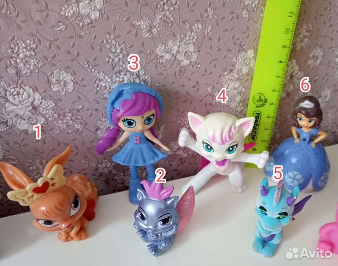 Фигурки Питомцы,Шопкинс,Волшебницы,Принцесса София