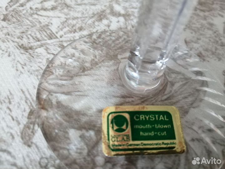 Хрустальные фужеры ручной работы Германия