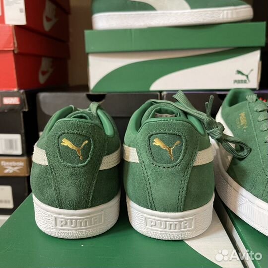 Puma Suede Classic XXI Green новые оригинал много