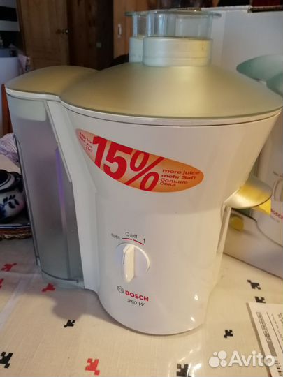 Соковыжималка bosch и пресс Умелец, соковарка