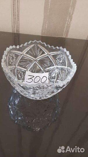 Вазы хрустальные СССР в ассортименте