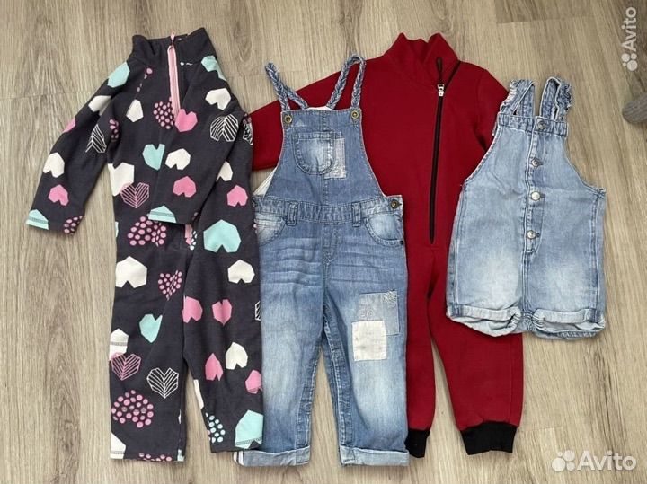 Огромный пакет вещей на девочку 80 86 92