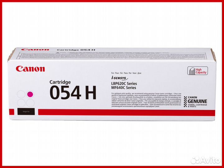 Картридж Canon cartridge 054HM № 3026C002 пурпурный