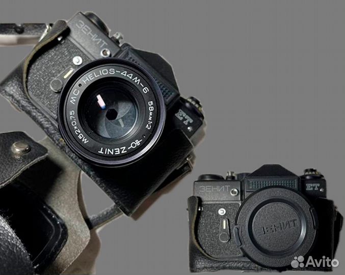 Zenit ET Helios 44M-6. Пленочный фотоаппарат