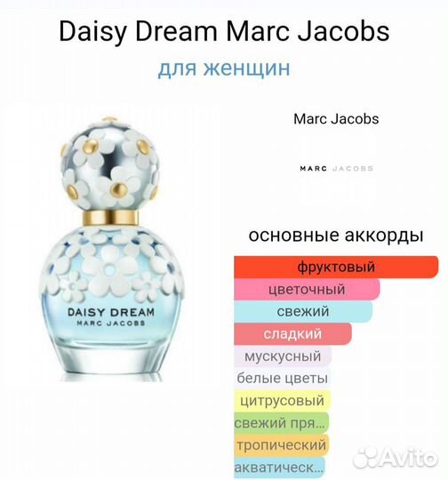 Туалетная вода Marc Jacobs Daisy Dream, 100 мл