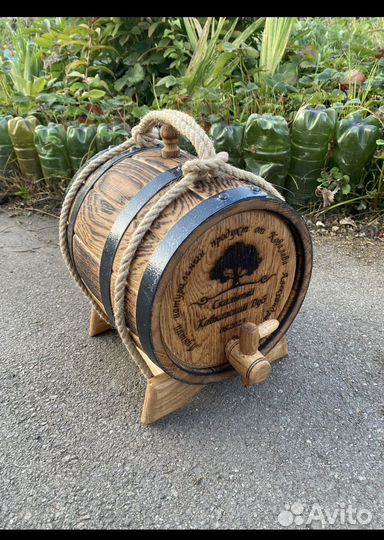 Бочка дубовая 10 литров (Королёв)