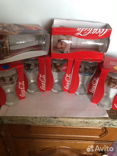 Стаканы кока кола