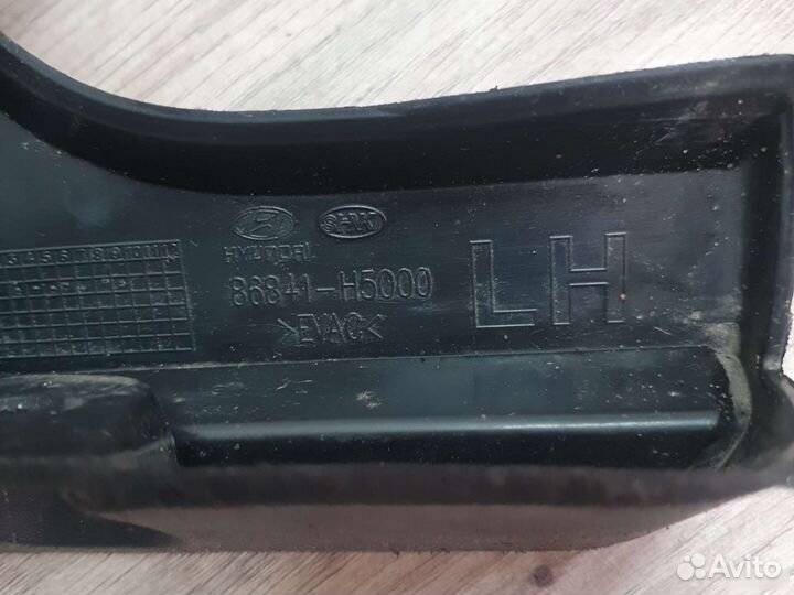 Брызговик задний левый Hyundai solaris 2