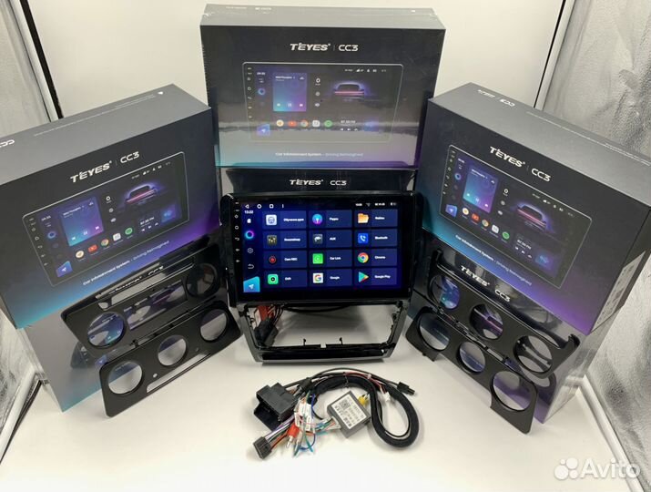 Магнитола на андройде Teyes 4/64 для Skoda