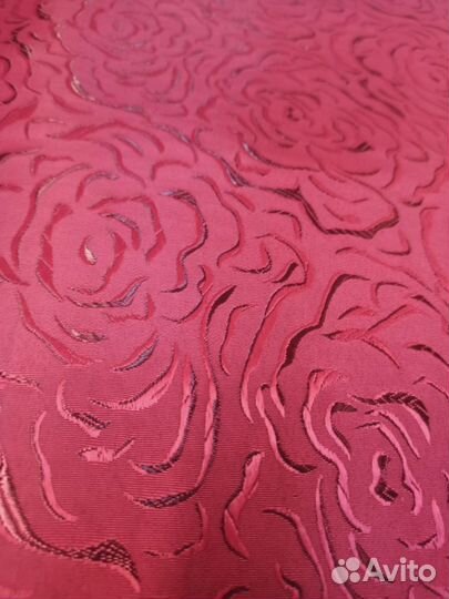 Шторы рисунок розы вид